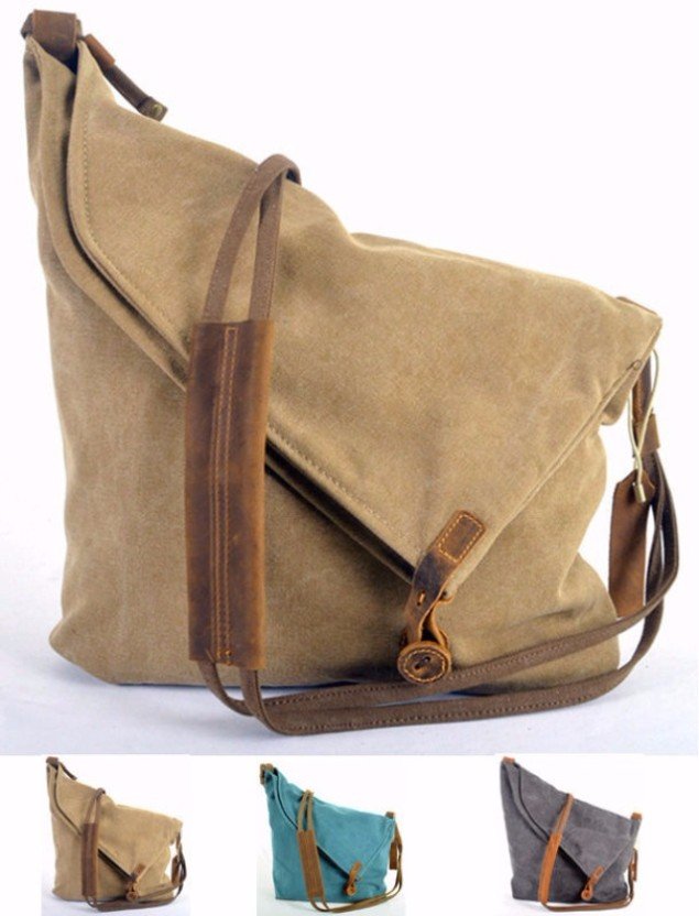 Small Soft Leather Crossbody Bag - Marmora - Domini Leather