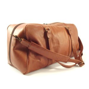 Tan Genuine Leather Luggage Bags