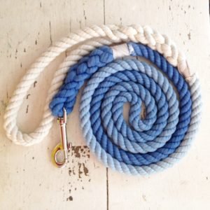 Sky Blue Dog Rope Leash