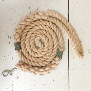 Light Brown Dog Rope Leash