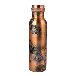 Design Printed Copper Water Bottle