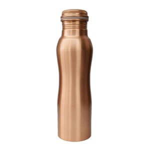 Designer Curved Copper Water Bottles Supplier in India