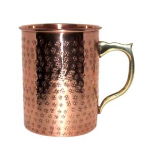 Large Moscow Mule Hammered Copper Beer Mug