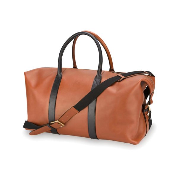 Solid Heavy Duty Leather Travel Duffel Bag Manufacturer