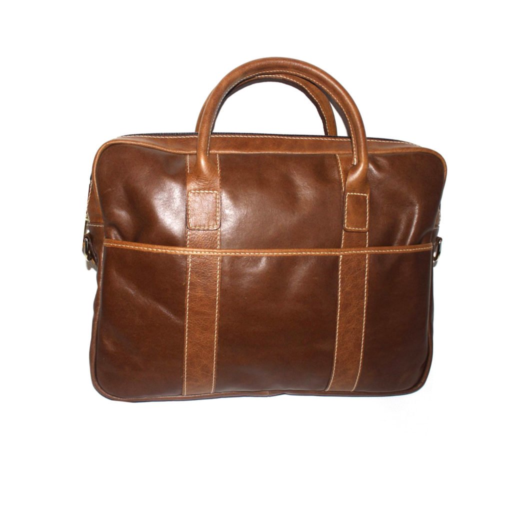 Vintage Hard Leather Laptop Bags for Men