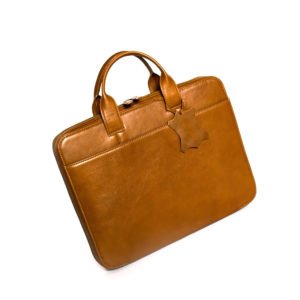 15 inch Pure Leather Laptop Bag