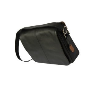 Leather Messenger Full Flap Bag