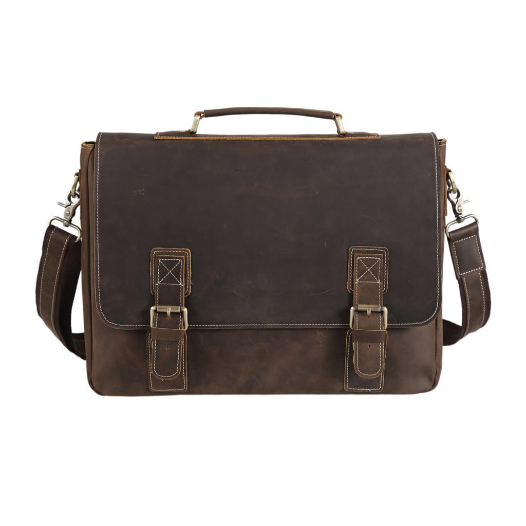 Handmade Genuine Leather Messenger Laptop Bag