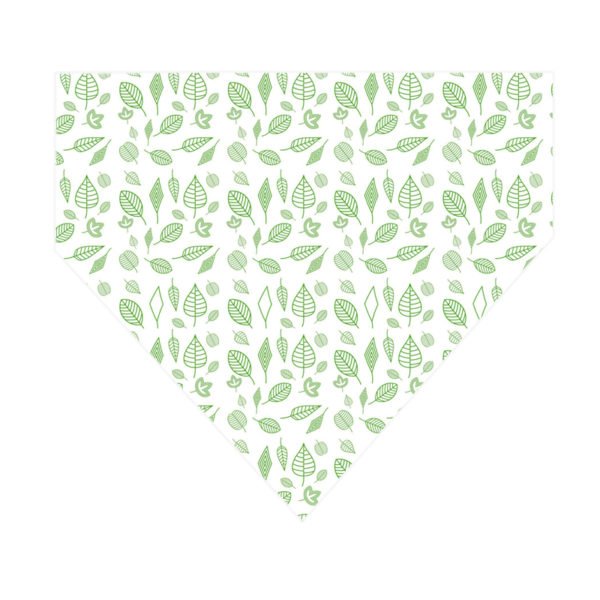 Green Leaf Custom Pattern Dog Bandanas