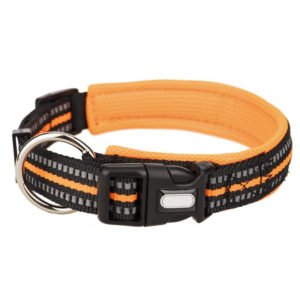 Orange Designer Nylon Dog Collars
