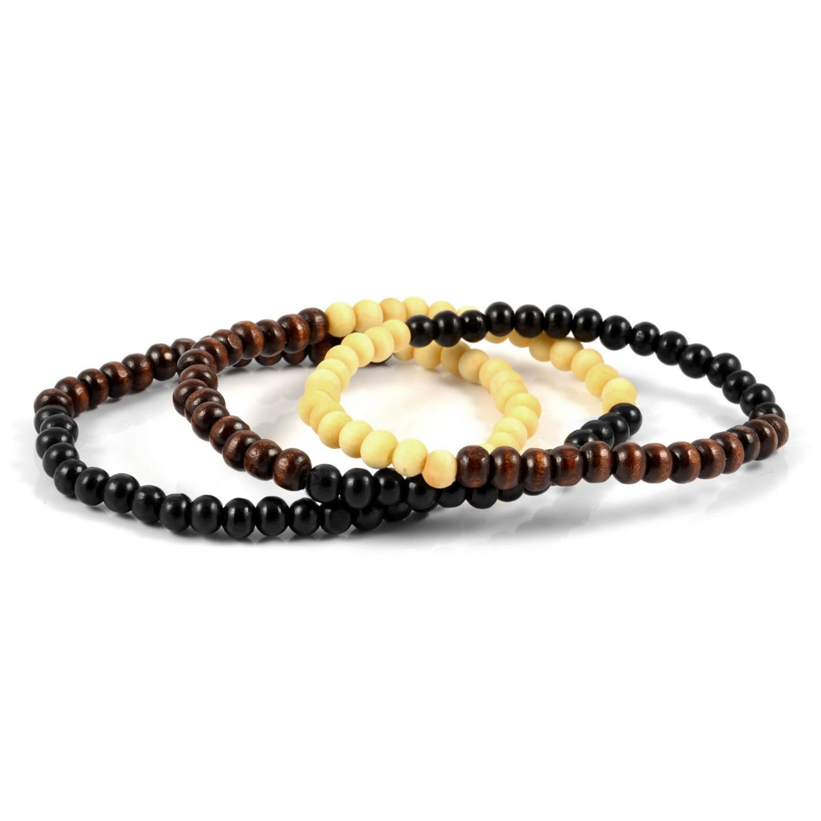 Buy Natural Black Sandalwood Round Wood Beads 108 Beads Mala Prayer Beads  6mm, 8mm Online in India - Etsy