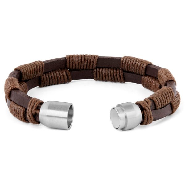 Best Adjustable Wrap Mens Leather Bracelet