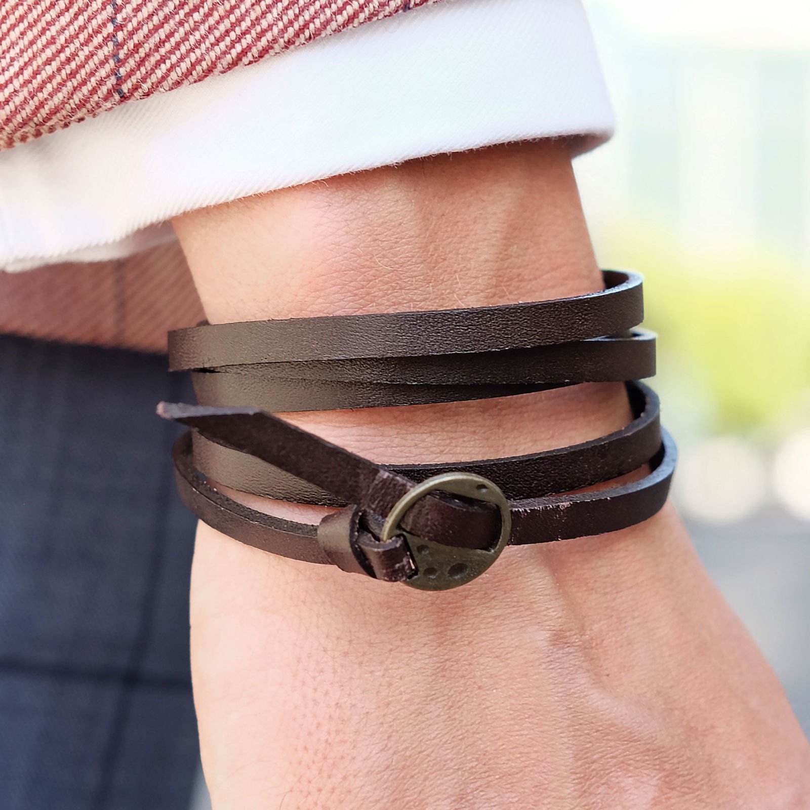 The 9 Best Men's Leather Bracelets to Wear in 2021