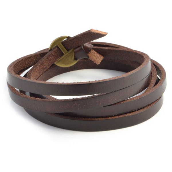 mens leather bracelets pandora