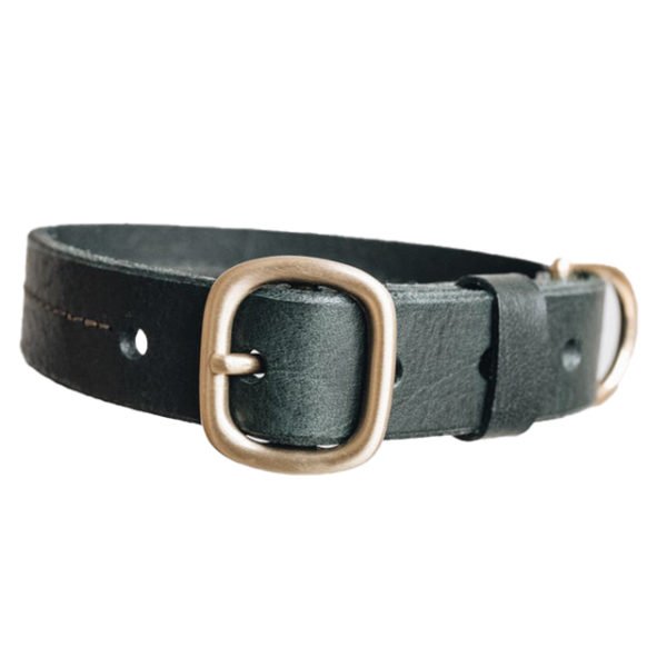 Genuine Leather Padded Dog Heavy Duty Adjustable Dog Collar