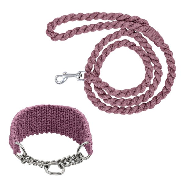 Macrame Dog Collar and Leash Supplier in India
