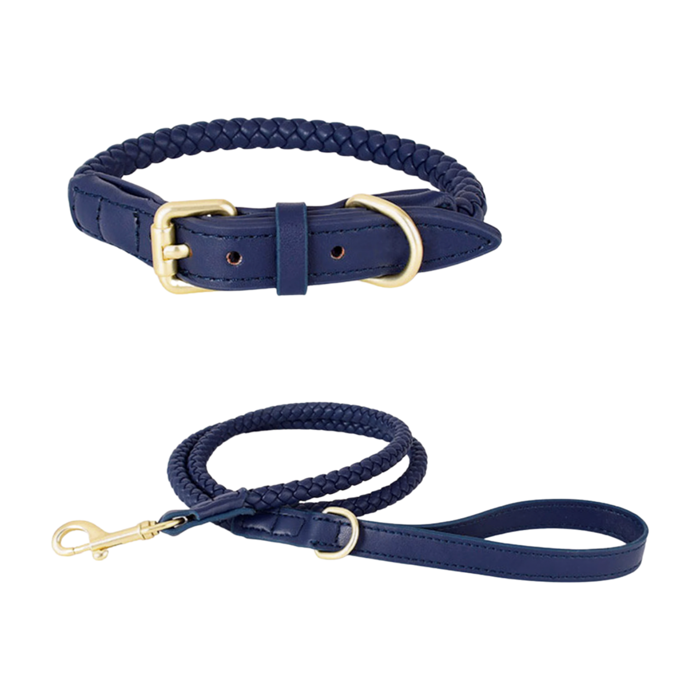 Leather Dog Leash And Collar Set manufacturer