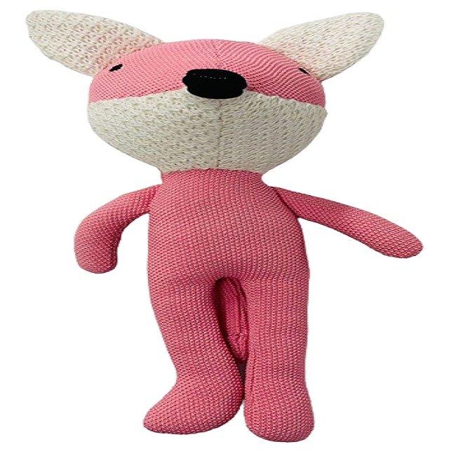 Knitted Soundless Soft Plush Pet Toys