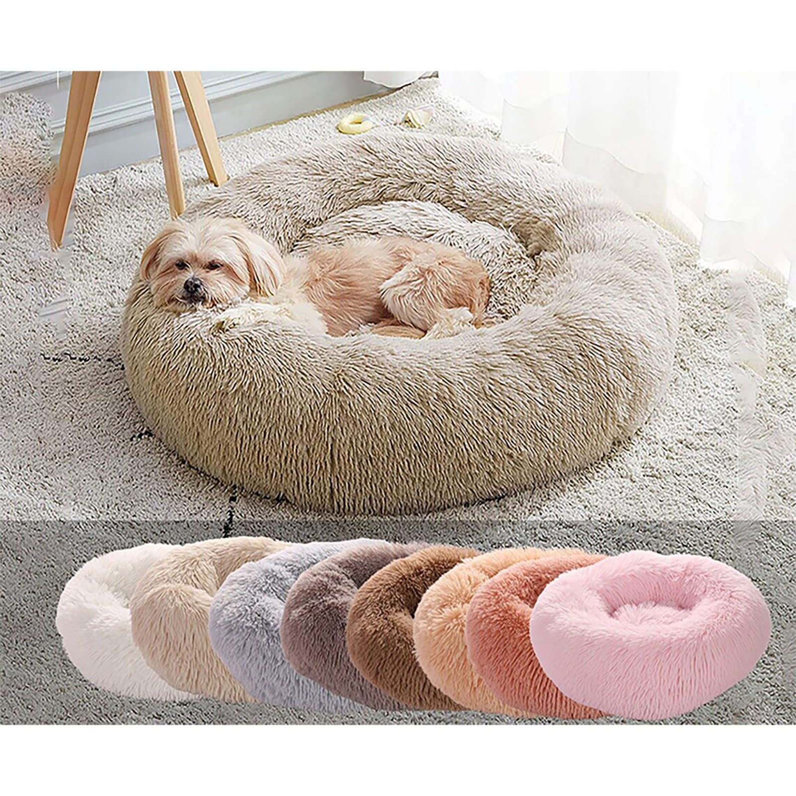 luxury-round-dog-bed-manufacture